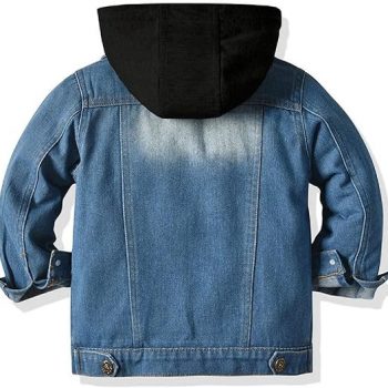 Infant toddler boys button denim jacket coat in American style