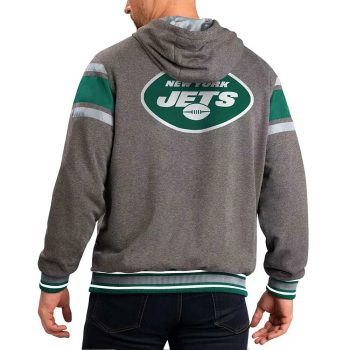 Extreme Jets fleece hoodie with YKK zipper
