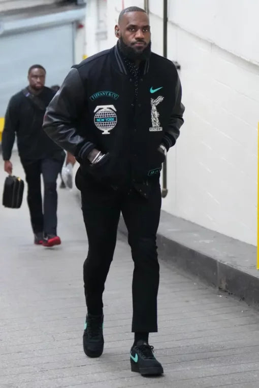 tiffany-nike-jacket LeBron James varsity jacket for men in USA