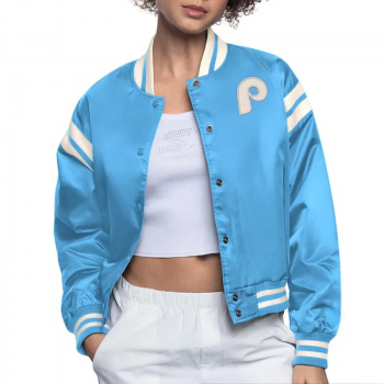 Philadelphia Phillies Full Count satin jacket in USA