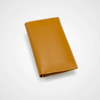 Pure leather light brown wallet  in USA