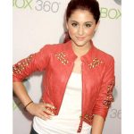 Red Leather Studded Jacket 1 63