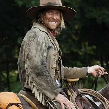 Ennis Fringe Leather Jacket from 1883 series in USA