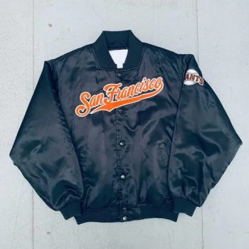1990’s San Francisco Giants script bomber jacket in USA