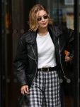 2024 Gigi Hadid Signature Leather Jacket