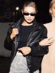 Gigi-Hadid-2024-Paris-Fashion-Week-Leather-Jacket