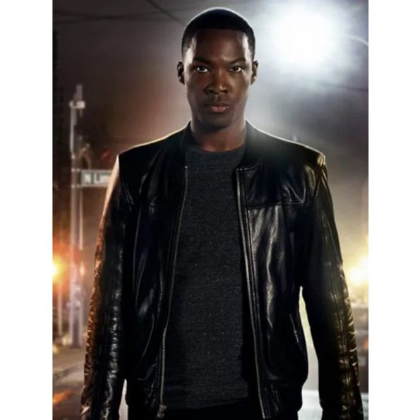 24 Legacy Eric Carter Black Leather Jacket front