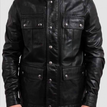 Kiefer-Sutherland Leather Jacket
