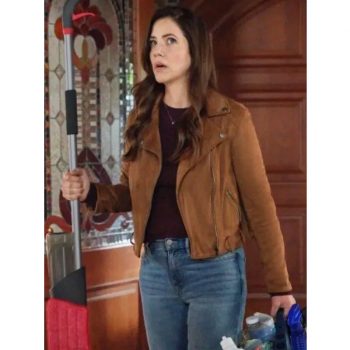 Shop 3 Bed 2 Bath 1 Ghost Julie Gonzalo Brown Leather Jacket