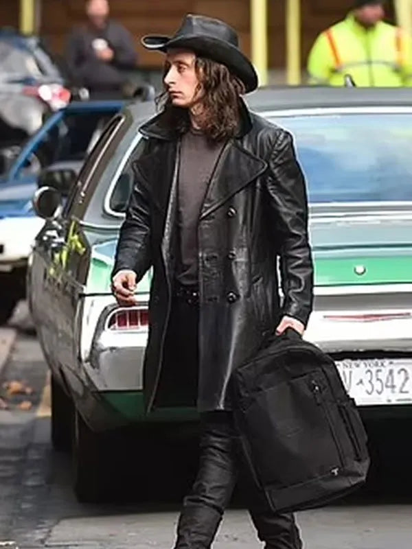 Rory-Culkin-Leather-Coat 5lbs of Pressure Rory Culkin's iconic trench coat in USA