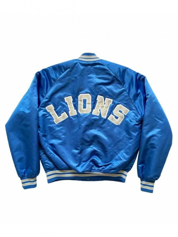Retro Lions satin jacket