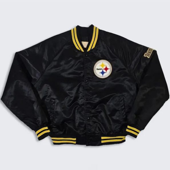 80s Pittsburgh Steelers bomber jacket