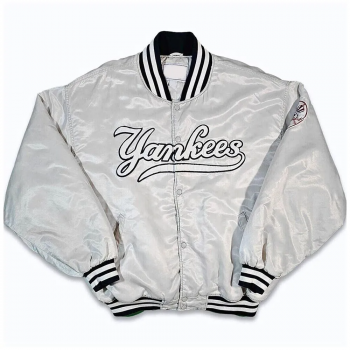 Shop 90’s New York Yankees Silver Jacket