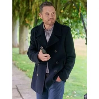 Shop A Scottish Love Scheme 2024 Jordan Young Black Peacoat