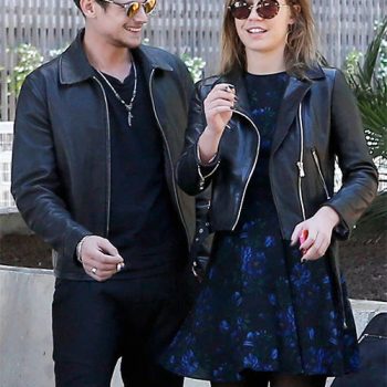 Adele Exarchopoulos Rocks Edgy Leather Jacket with Style in USA market
