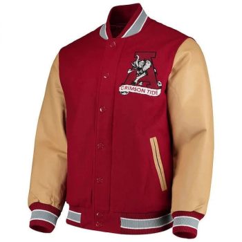 Alabama Crimson leather jacket in usa