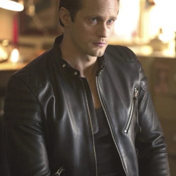 Alexander Skarsgård's iconic True Blood movie leather jacket in USA market