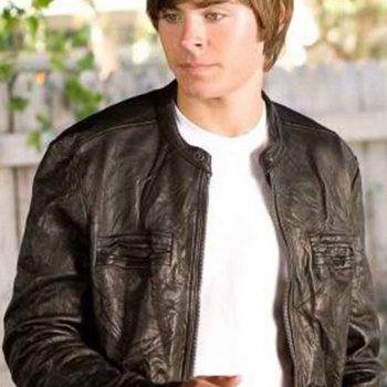 Elevate Your Style with Zac Efron's Bomber Style Jacket in American style