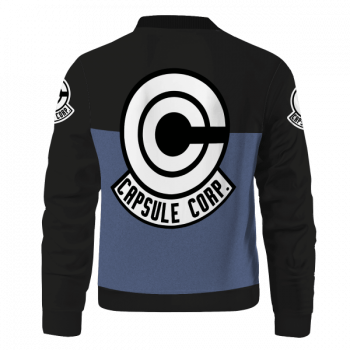 Anime Capsule Corp bomber jacket for fans in USA
