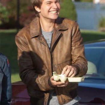 Ansel Elgort's iconic leather jacket from The Fault in Our Stars in USA amrket