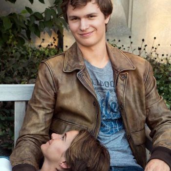 Elevate your style with Ansel Elgort's signature leather jacket in France style