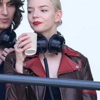 Anya Taylor-Joy Short Body Biker Jacket