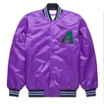 Arizona Diamondbacks Purple Classic Satin Jacket