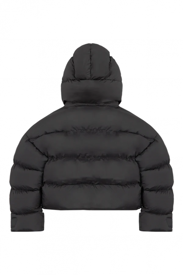 Warm ash black jacket for winter wear in USA