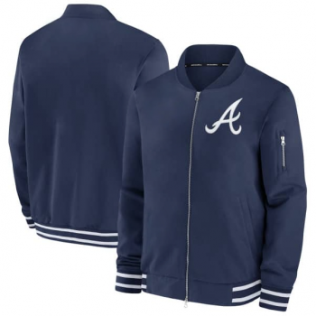Atlanta Braves 2024 MLB Bomber Jacket Navy