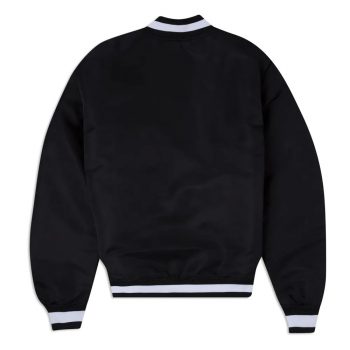 black atlanta braves fan jacket for men and women