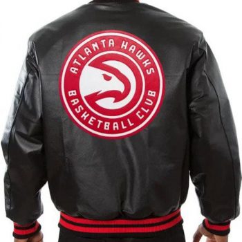Official Atlanta Hawks team varsity jacket in France style