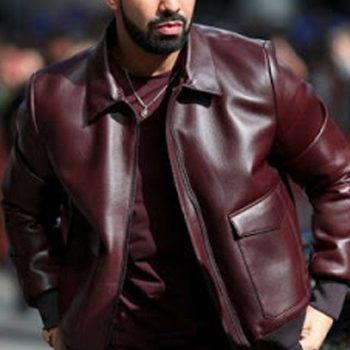 Aubrey Drake Graham Men's Decant Leather Jacket #1 in USA market