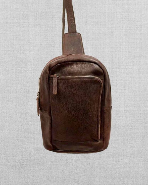 Austin Full-Grain Leather Sling for Stylish and Convenient Carry in American style