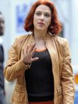 Scarlett-Johnson-Tan-Brown-Leather-Jacket