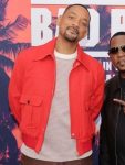 Will Smith red jacket from Bad Boys: Ride or Die in USA