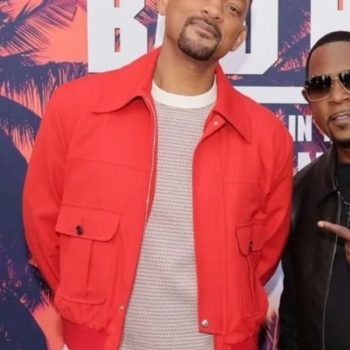 Will Smith red jacket from Bad Boys: Ride or Die in USA