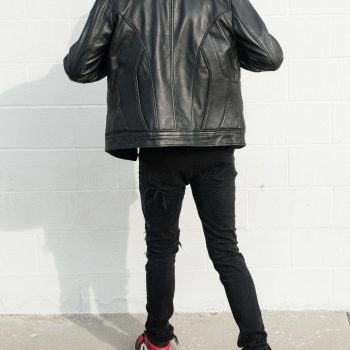 Batman Decant Leather Jacket for men
