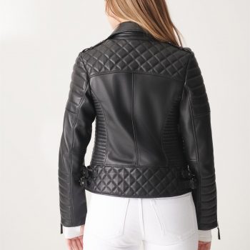 hot biker leather jacket for women