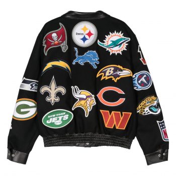 Stylish Jeff Hamilton Raiders bomber jacket in American style