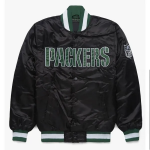 Shop Blackout Green Bay Packers Jacket