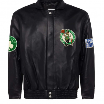 Shop Boston Celtics Full Leather Jacket