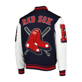 Red Sox Mash Up Varsity Jacket - Boston Edition