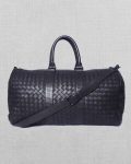 Stylish Braided Leather Duffle Bag for Travel in USA market