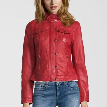 100% original leather jacket