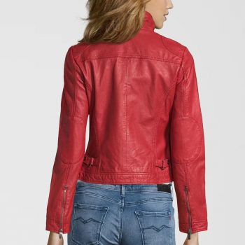 Real cow leather jacket for women in USA