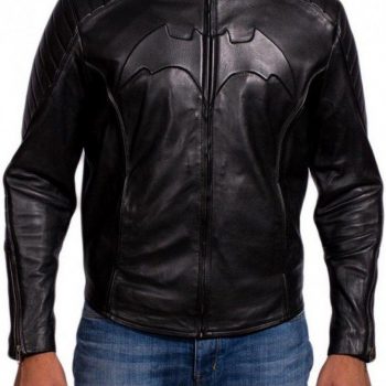Bruce Wayne Batman Begins Stylish Leather Jacket for men