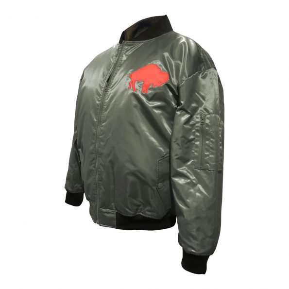Buffalo Bills Big and Tall full zip jacket front view