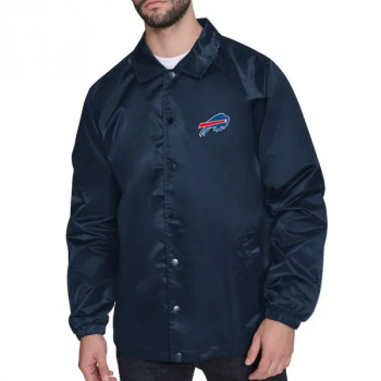 Shop Buffalo Bills Retro Logo Coaches Jacket