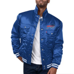 Shop Buffalo Bills Silver Tab Trucker Jacket