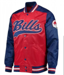 Shop Buffalo Bills The Tradition Team Full-Snap Satin Jacket